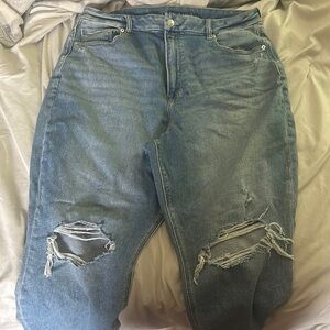 American Eagle Outfitters Light Blue Stretch Jeans